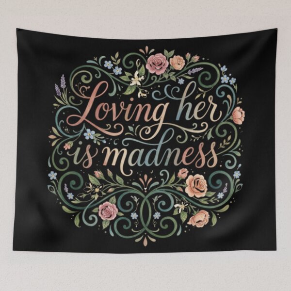 Item preview, Loving her is madness designed and sold by Katy Fryd.