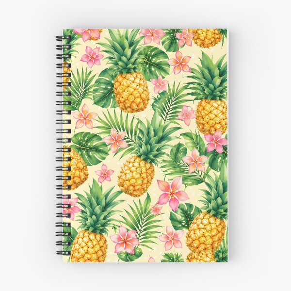 Item preview, Tropical Pineapple & Plumeria Flowers Summer iPhone Case designed and sold by FestivityFinds.