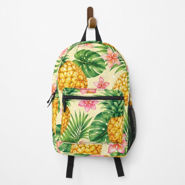 Item preview, Tropical Pineapple & Plumeria Flowers Summer iPhone Case designed and sold by FestivityFinds.