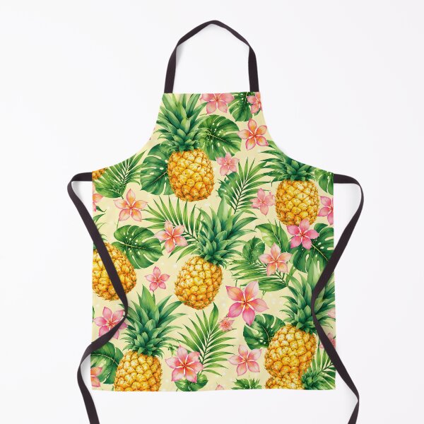 Item preview, Funda para iPhone con diseño de piña tropical y flores de plumeria para el verano designed and sold by FestivityFinds.