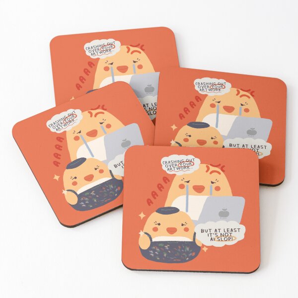 Item preview, AI is not Art! - Mochi Bird Series designed and sold by aaalou.
