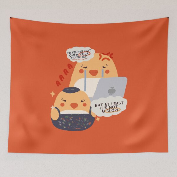 Item preview, AI is not Art! - Mochi Bird Series designed and sold by aaalou.