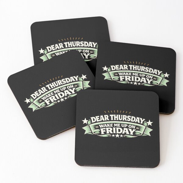 Item preview, Thursday Wake Me Up on Friday designed and sold by Elisabeth Lucas.