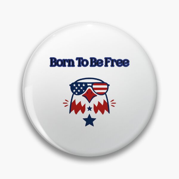 Item preview, Born To Be Free American Independence Design designed and sold by Dreamsartistry.