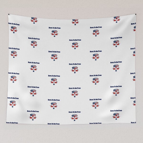 Item preview, Born To Be Free American Independence Design designed and sold by Dreamsartistry.