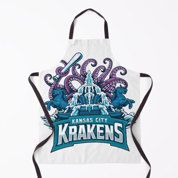 Item preview, KC Krakens Water Fountain Creature Emblem designed and sold by msolgray.