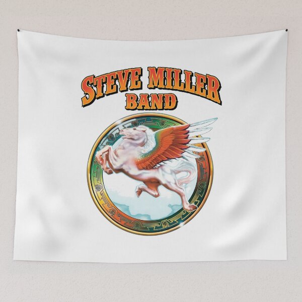 Item preview, Winged Horse Icon Rock Music Graphic designed and sold by msolgray.