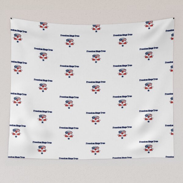 Item preview, Freedom Rings True Patriotic Anthem Design designed and sold by Dreamsartistry.