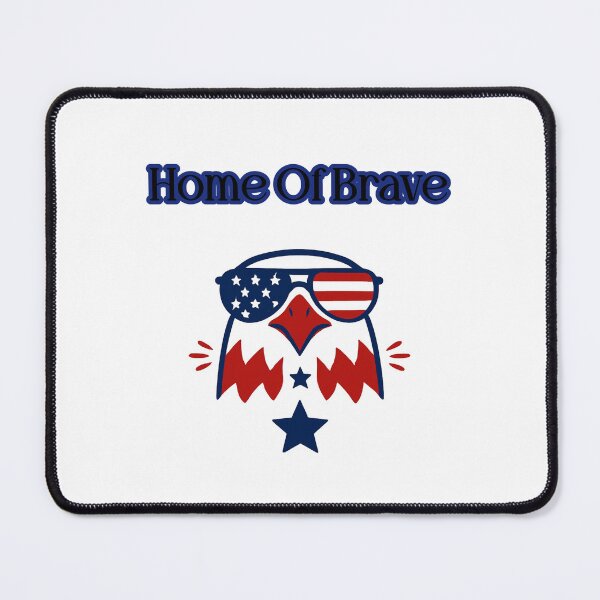 Item preview, Home Of Brave Patriotic Valor Design designed and sold by Dreamsartistry.