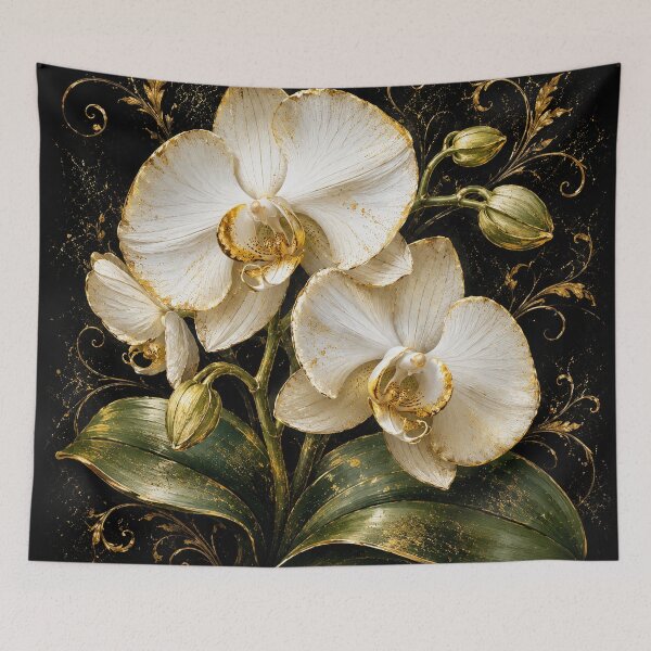 Item preview, White Orchids designed and sold by Stocksom  Art Prints.
