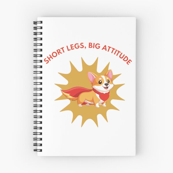 Item preview, Short Legs Big Attitude - Funny Superhero Corgi Dog designed and sold by jananinaveen.
