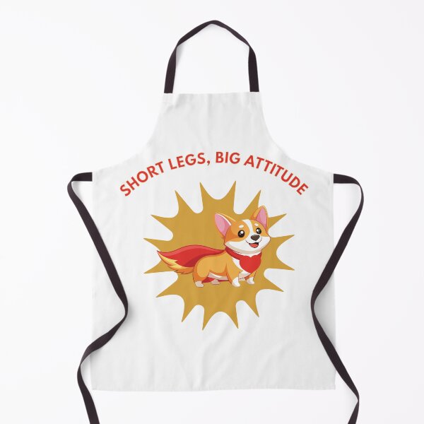 Item preview, Short Legs Big Attitude - Funny Superhero Corgi Dog designed and sold by jananinaveen.