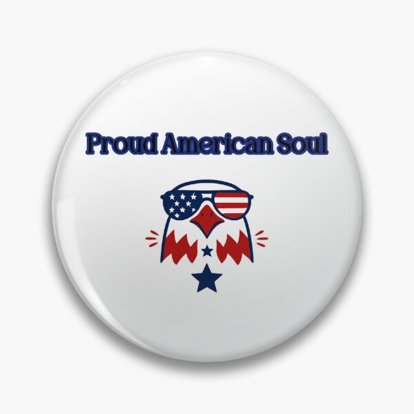 Item preview, Proud American Soul Patriotic Heart Design designed and sold by Dreamsartistry.
