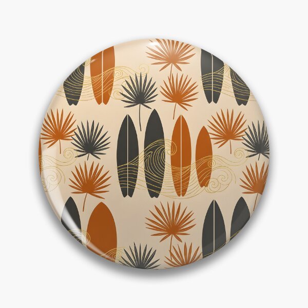 Item preview, Surfboards and Tropical Leaves Seamless Pattern iPhone Case designed and sold by FestivityFinds.
