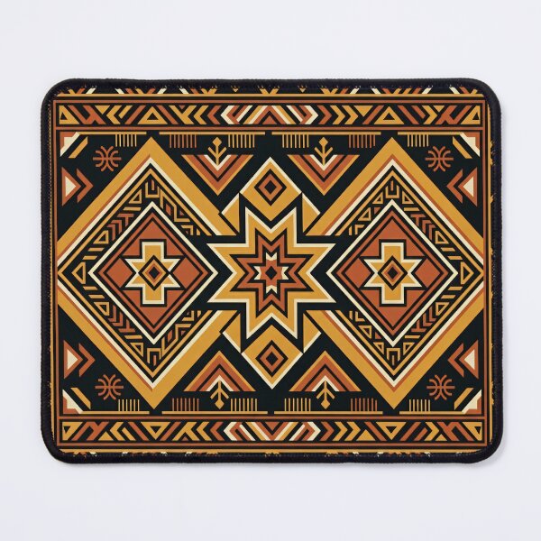 Item preview, Bold Southwestern Tribal Geometric Star Pattern designed and sold by arteresting-art.