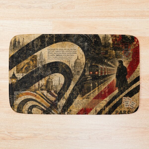 Item preview, Stocksom Encounter with Byron in the Subway designed and sold by Stocksom  Art Prints.