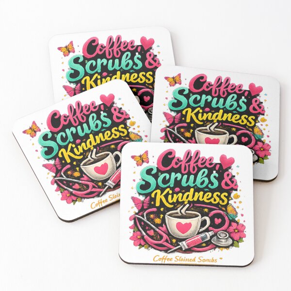 Item preview, Coffee Scrubs Kindness designed and sold by StainedChapters.