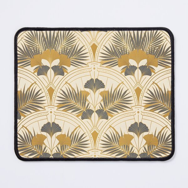 Item preview, Art Deco Botanical Fan Pattern iPhone Case designed and sold by FestivityFinds.