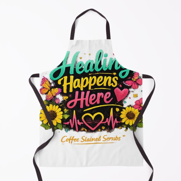 Item preview, Healing Happens Here designed and sold by StainedChapters.