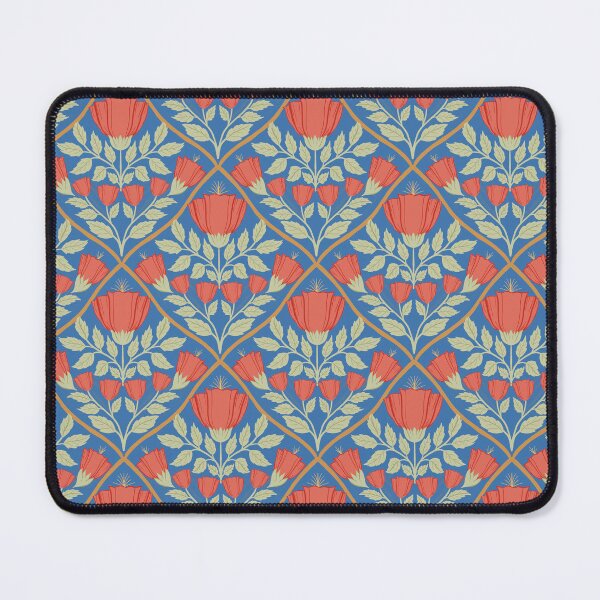 Item preview, Folk Art Tulips Pattern designed and sold by Pinecone Place.