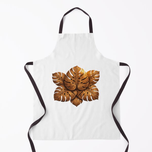 Item preview, Golden Wooden Monstera Leaf Arrangement designed and sold by krujoArt.