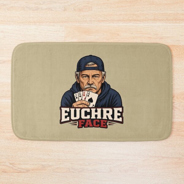 Item preview, Euchre Face - Getting Down to Business Playing the Game We Love designed and sold by 2BrokeYoopers.