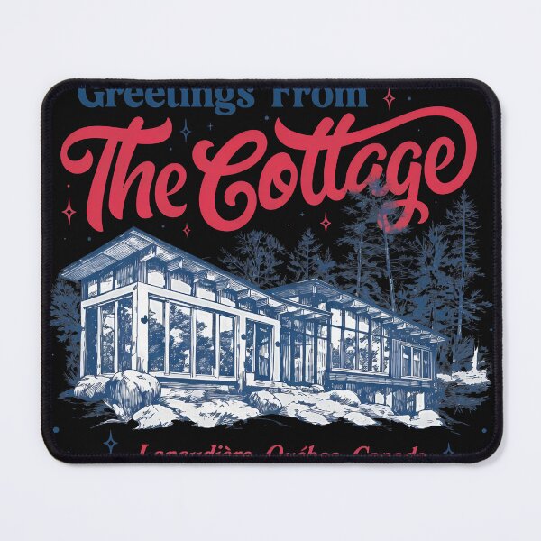 Item preview, Greetings From The Cottage Quebec Getaway Graphic designed and sold by Random-Toon.