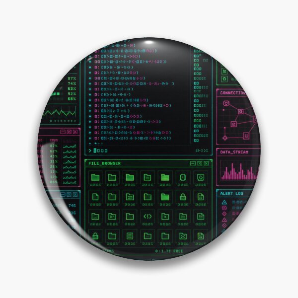Item preview, Cyberpunk Terminal designed and sold by jaylinkz graphix.