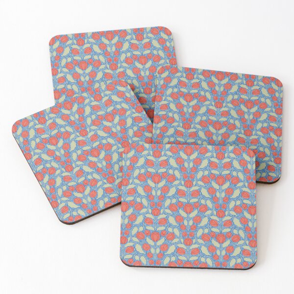 Item preview, Folk Art Floral Vines Pattern designed and sold by Pinecone Place.