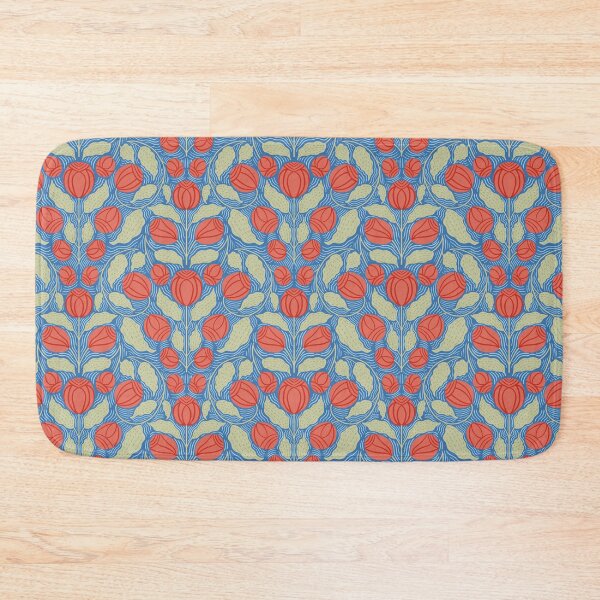 Item preview, Folk Art Floral Vines Pattern designed and sold by Pinecone Place.