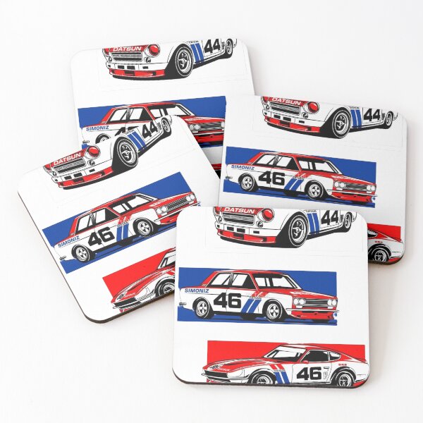 Item preview, Ilustración de un roadster clásico japonés vintage - Arte retro de coches deportivos JDM de los años 70 designed and sold by @PrintovaArt.