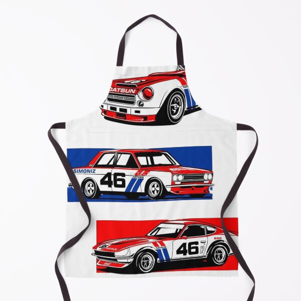 Item preview, Vintage Japanese Classic Roadster Illustration - Retro 70s JDM Sports Car Art designed and sold by @PrintovaArt.