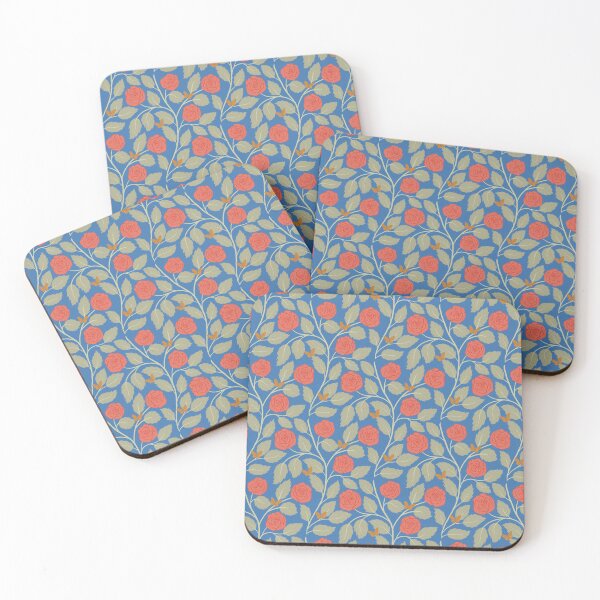 Item preview, Copy of Folk Art Floral Vines Pattern designed and sold by Pinecone Place.