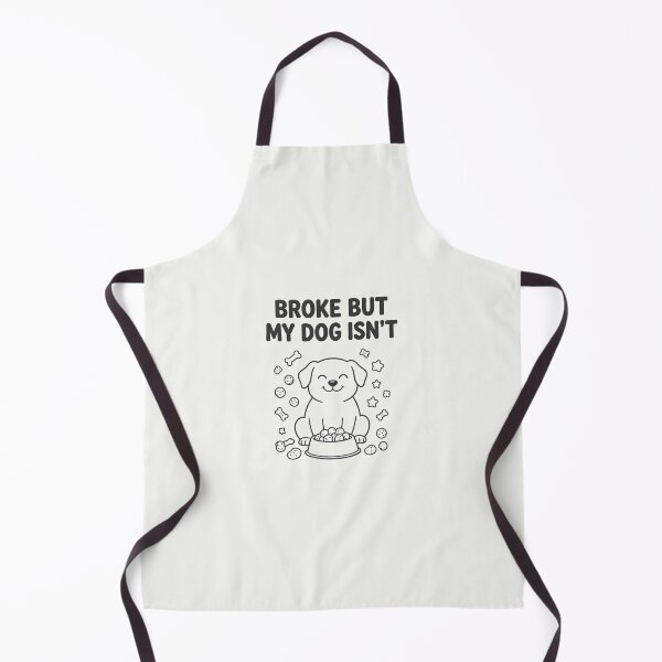 Item preview, Broke But My Dog Isn't Tote Bag | Funny Dog Owner Gift | Dog Mum Bag UK | Dog Dad Gift | Canvas Shopping Bag designed and sold by Exclusive-Marma.