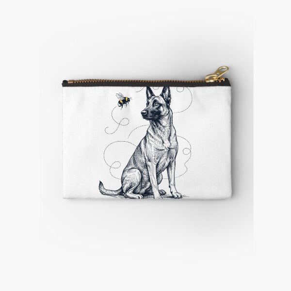 Item preview, Belgian Malinois Bumble Bee Honeybee Dog Lover designed and sold by Kimberley King Art  King Art.