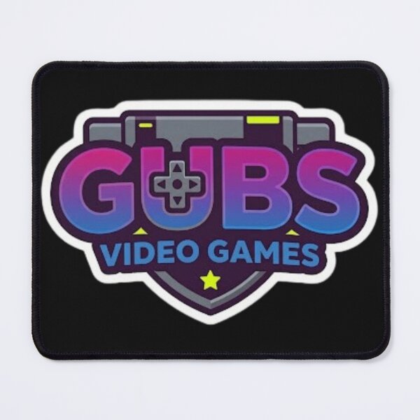 Item preview, Gubs Video Games Retro Logo designed and sold by Gubgubsdesigns.