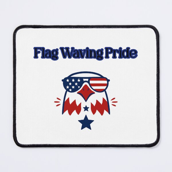 Item preview, Flag Waving Pride American Loyalty Design designed and sold by Dreamsartistry.