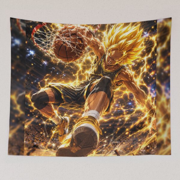 Item preview, Super Saiyan Dunk designed and sold by jaylinkz graphix.