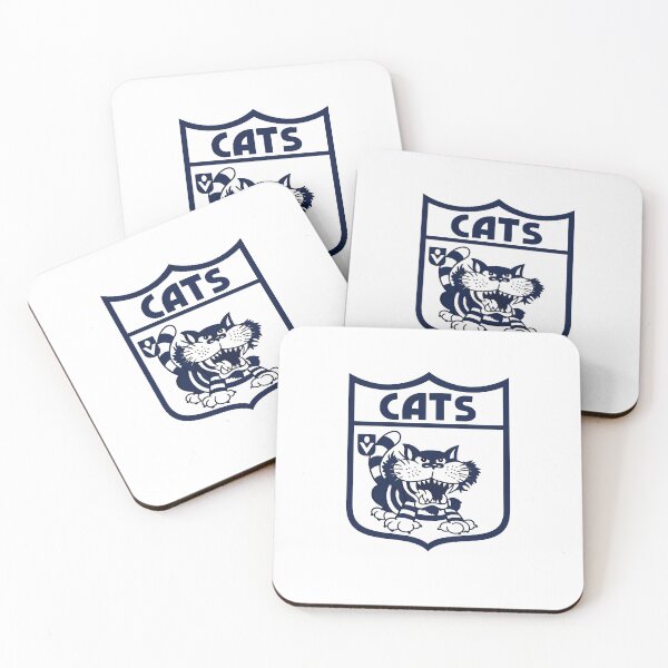 Item preview, Geelong Cats VFL Logo Retro Drawing designed and sold by Luke Foran Sports Art.