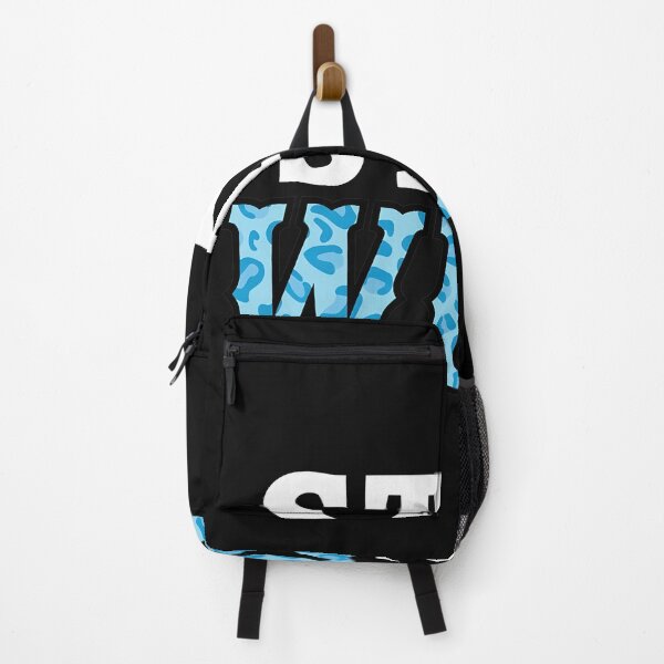 Item preview, Stay Wild Blue Spots Typography Graphic designed and sold by Kartezartion.