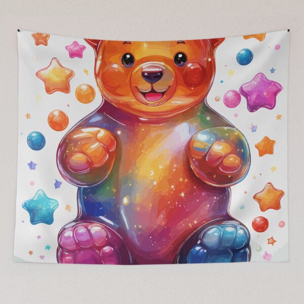 Item preview, Kingdom of the Gummy Bear Galaxy designed and sold by bb-15artstudio.