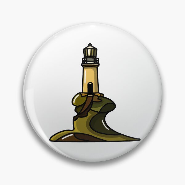 Item preview, Tourlitis Lighthouse Sticker | Postcards from Greece Collection designed and sold by BellaDesignCo.