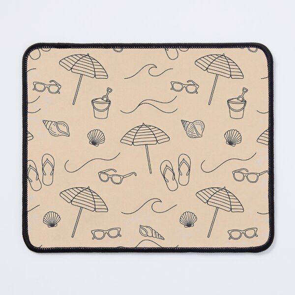 Item preview, Minimalist Beach Line Art Summer Pattern iPhone Case designed and sold by FestivityFinds.