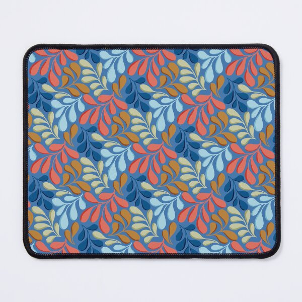 Item preview, Folk Art Scattered Leaves Pattern designed and sold by Pinecone Place.