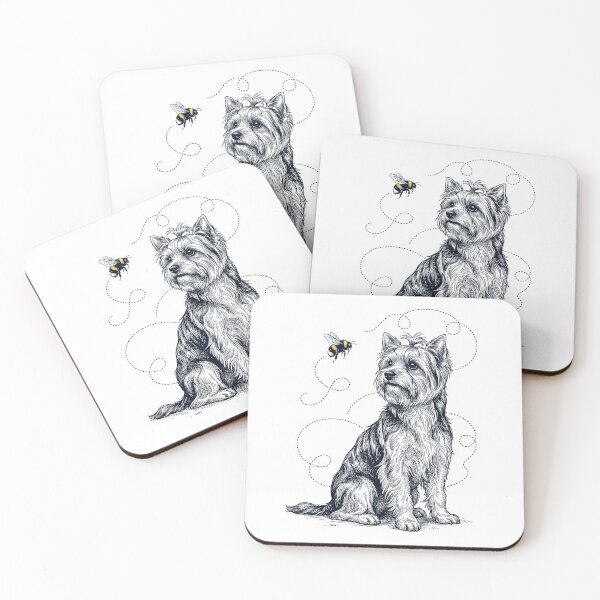 Item preview, Biewer Terrier Bumble Bee Honeybee Dog Lover designed and sold by Kimberley King Art  King Art.
