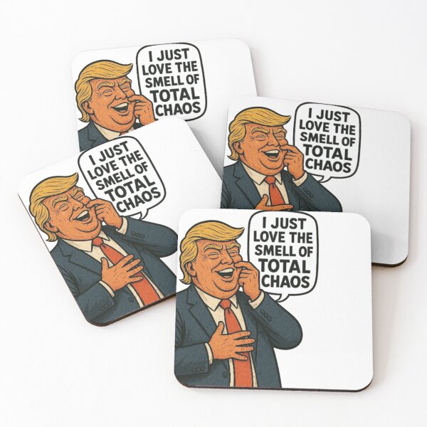 Item preview, I Just Love the Smell of Total Chaos Funny Satire  designed and sold by ekemarket.