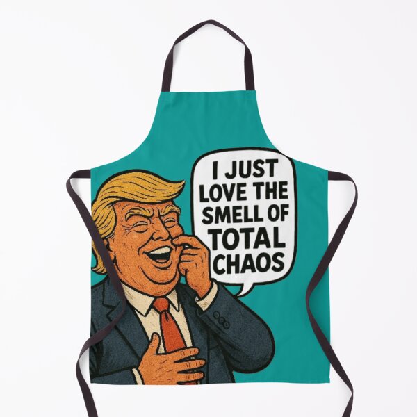 Item preview, I Just Love the Smell of Total Chaos Funny Satire designed and sold by ekemarket.