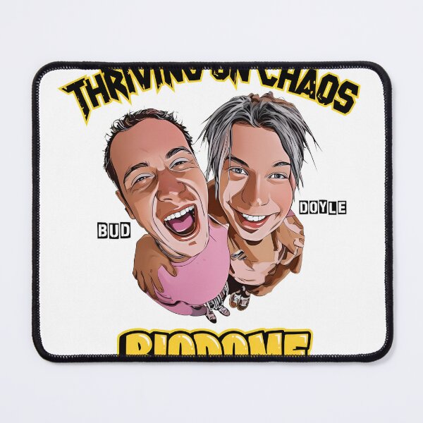 Item preview, Chaos Thrive Portrait Duo Graphic Apparel Item designed and sold by NeonMashup.