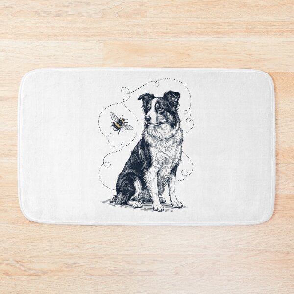 Item preview, Border Collie Bumble Bee Honeybee Dog Lover designed and sold by Kimberley King Art  King Art.