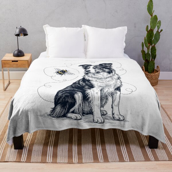 Item preview, Border Collie Bumble Bee Honeybee Dog Lover designed and sold by Kimberley King Art King Art.